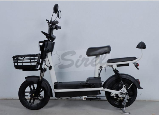 R8 8371 Skúter Phantom pre dve osoby čiernobiely 350W 30-40km